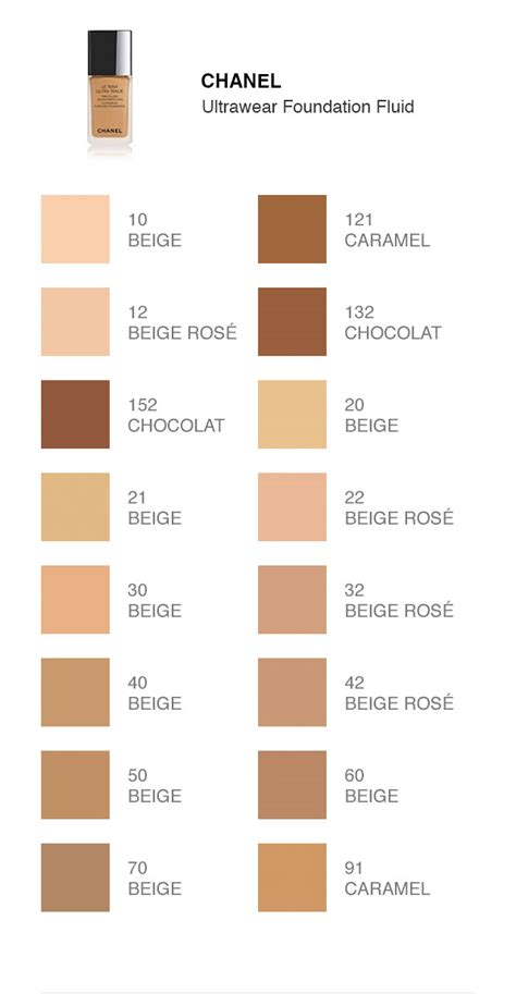 chanel illuminating base makeupalley|chanel foundation shade chart.